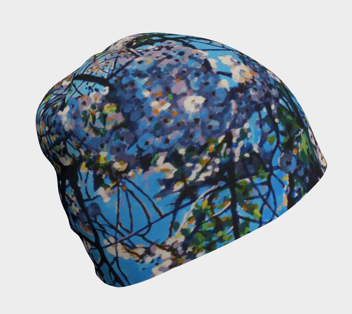 Artist Series Blossom Everywhere Beanie - TheTechMargin NoRules Shop - Artist Series Blossom Everywhere Beanie