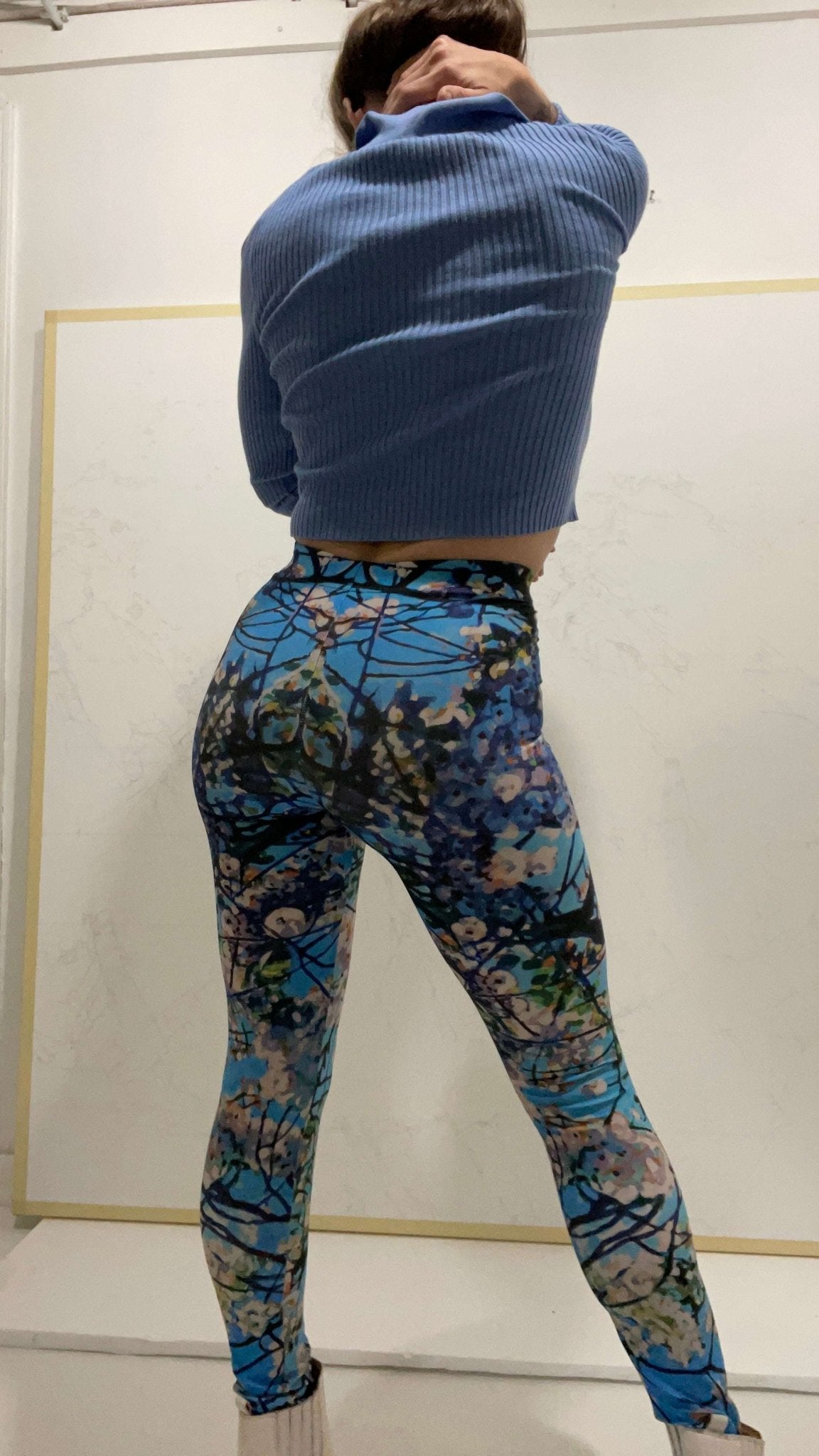 Artist Series Blossom Everywhere Legging - TheTechMargin NoRules Shop - Artist Series Blossom Everywhere Legging