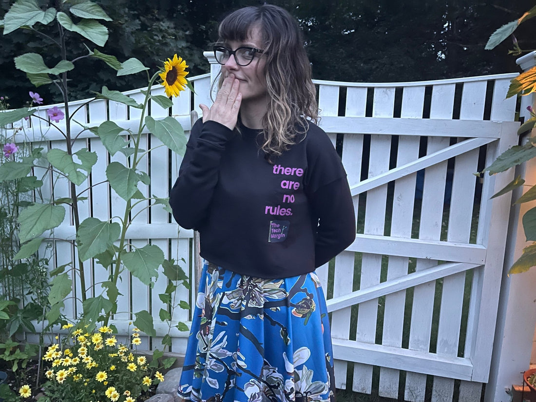 No Rules Cropped Sweatshirt - TheTechMargin NoRules Shop - No Rules Cropped Sweatshirt